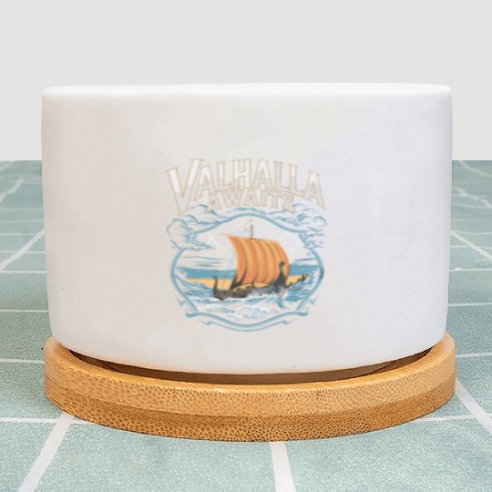 Valhalla Vikings for a Viking Lover Plant Pots