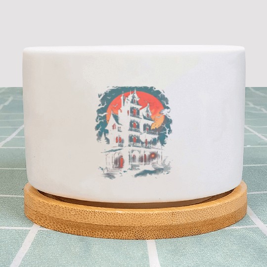 Haunted House Plant Pots