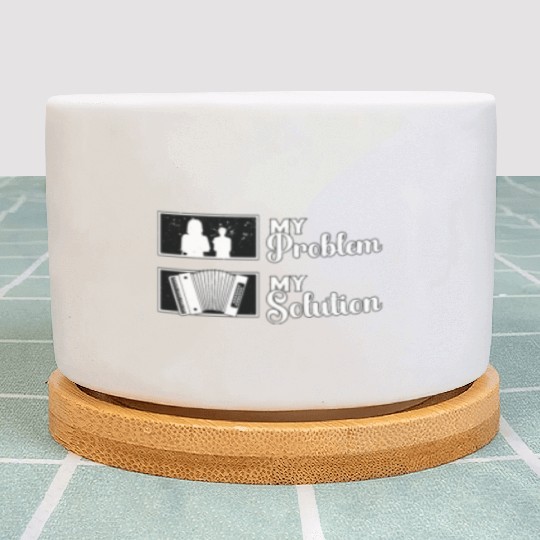 Accordion Player My Problem My Pictogram Mom Dad Plant Pots