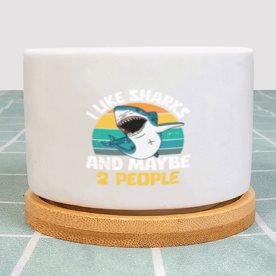 Shark Lover Plant Pots