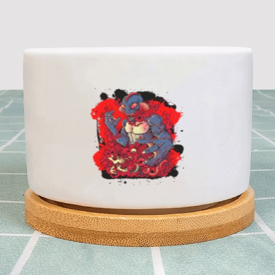 Fantasy Horror Creature - Death Lagoon Plant Pots