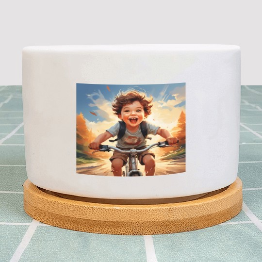 Joyful Rides Plant Pots