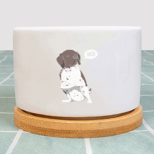 GSP Lovers Funny German Shorthaired Pointer Dog Plant Pots