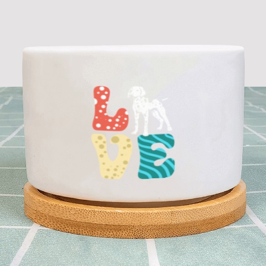 I Love My German Shorthaired Pointer Plant Pots