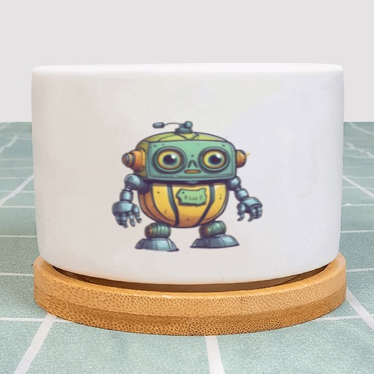 Robot Melon Plant Pots