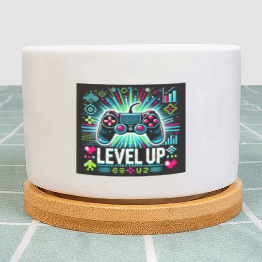 game level up Plant Pots