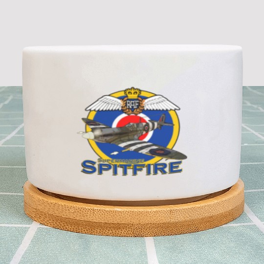 Supermarine Spitfire Plant Pots
