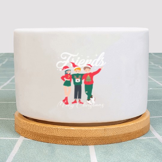 Best Friends Christmas Plant Pots
