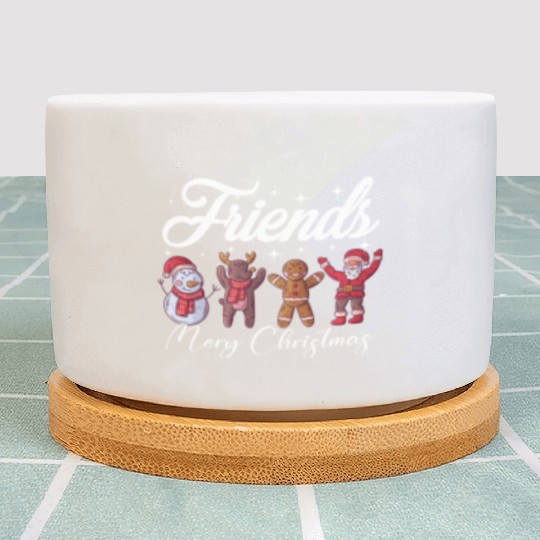 Best Friends Christmas Plant Pots