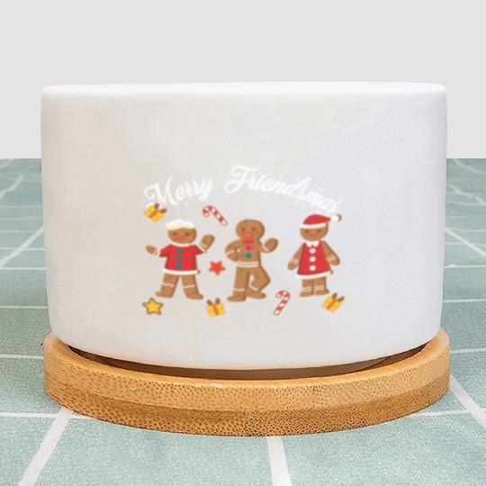 Best Friends Christmas Plant Pots
