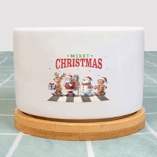 Christmas Collection - Piano Crossing #2 Plant Pots