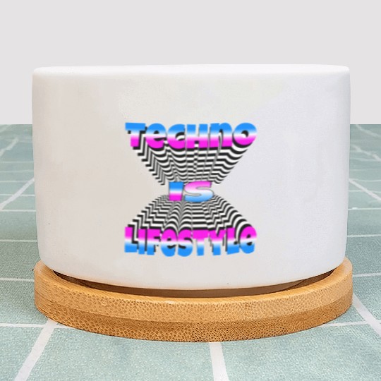 Techno Is Lifestyle Plant Pots
