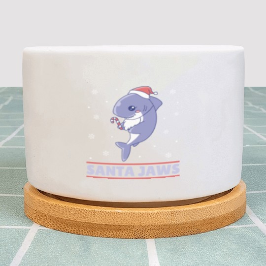 Santa Jaws Plant Pots