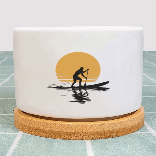 Stand Up Paddle Leisure Vacation Plant Pots
