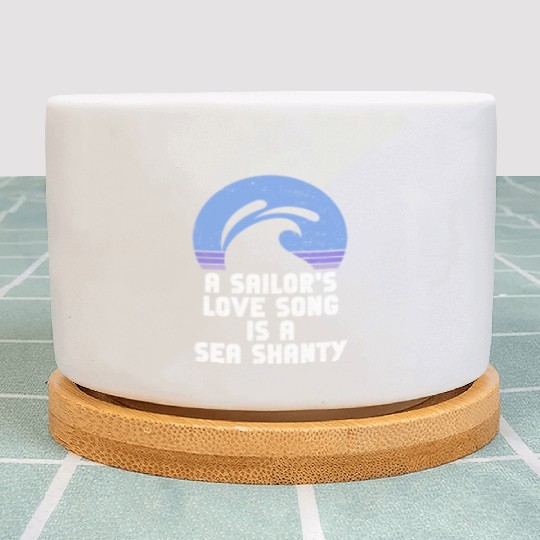 Sailor Meme Pirate Ship Ocean Sailing Plant Pots