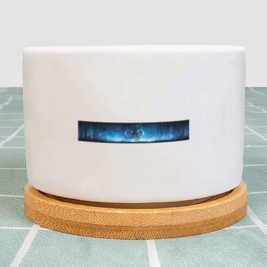 Majestic Tiger in the Bamboo Forest Plant Pots