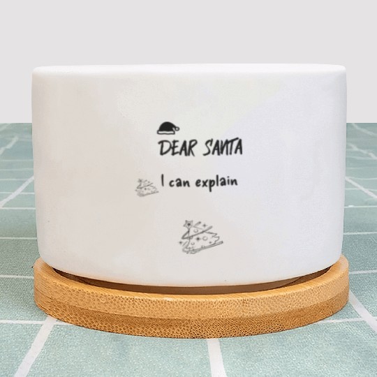 Dear Santa I can explain Plant Pots