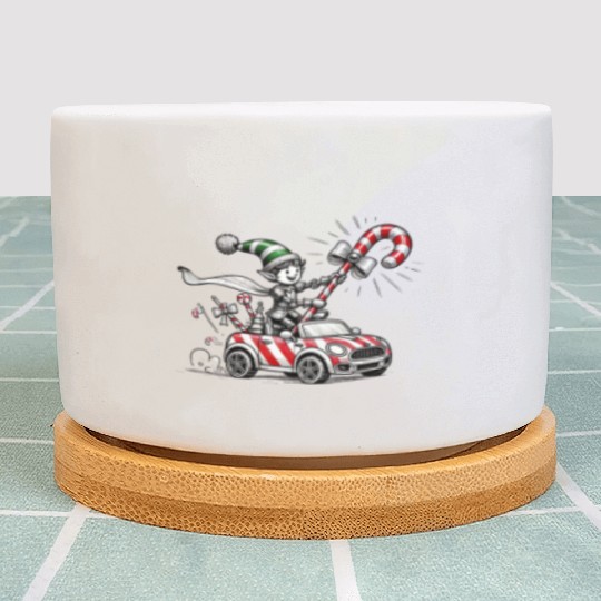 Elf Candy Joust Plant Pots