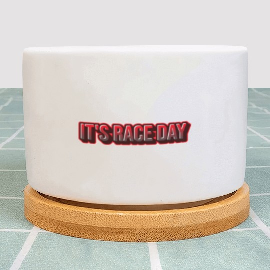 It's Race Day Plant Pots