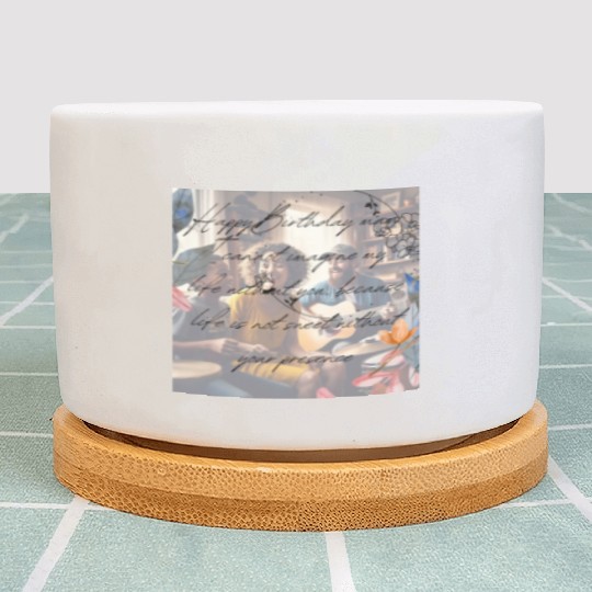 Happy Birthday mam Plant Pots