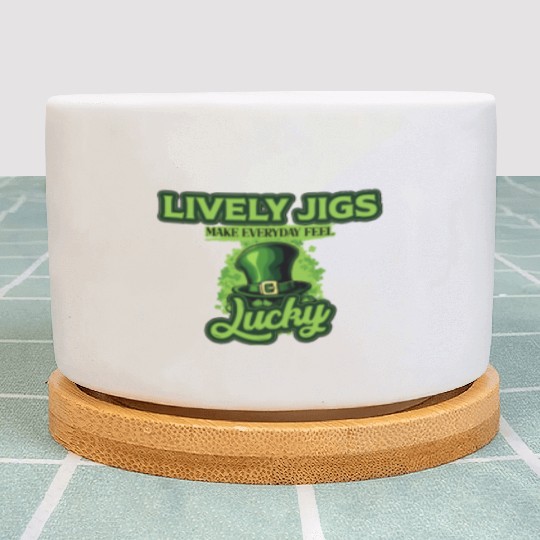 Lively Jigs Make Everyday Feel Lucky St Patricks Plant Pots