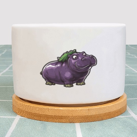 Hip Eggplant Plant Pots