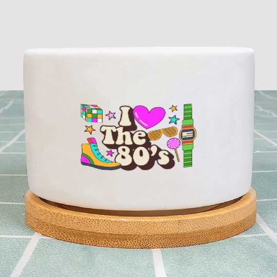 Retro 80s Style design – Perfect for Nostalgia Fa Plant Pots