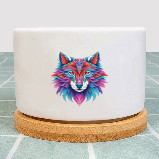 Wolf head 21 Plant Pots