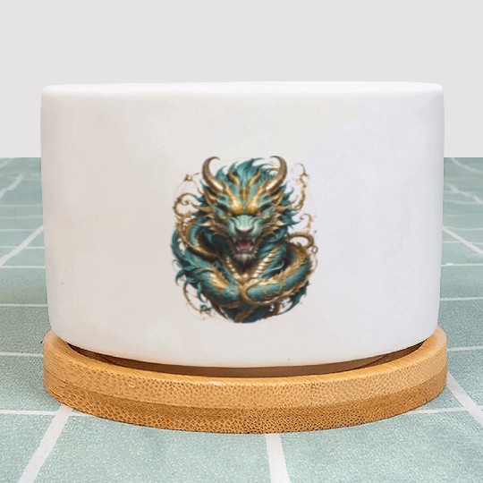 The chinese Dragon Plant Pots