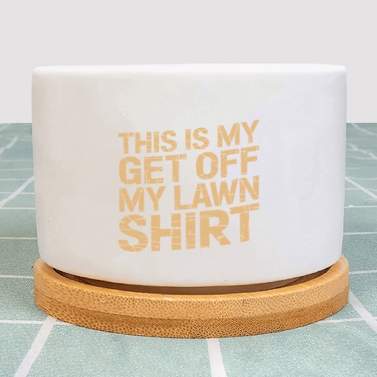 Grumpy Old Man Plant Pots