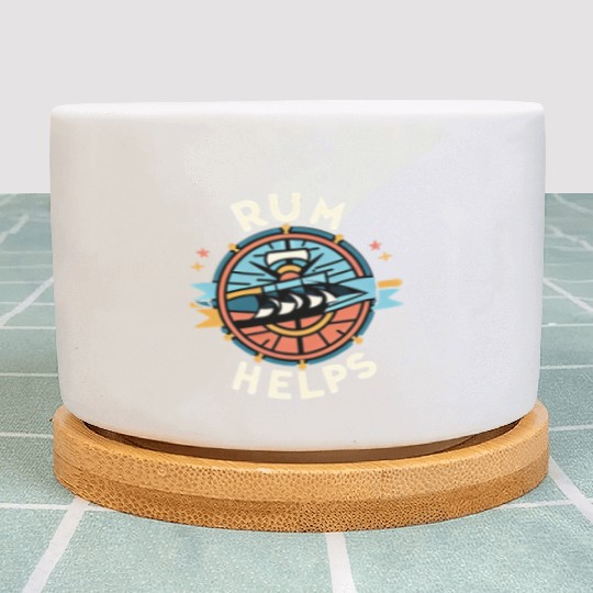 Rum Helps 6 Plant Pots