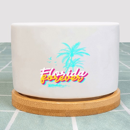 Florida Forever – Neon Palm Paradise Plant Pots