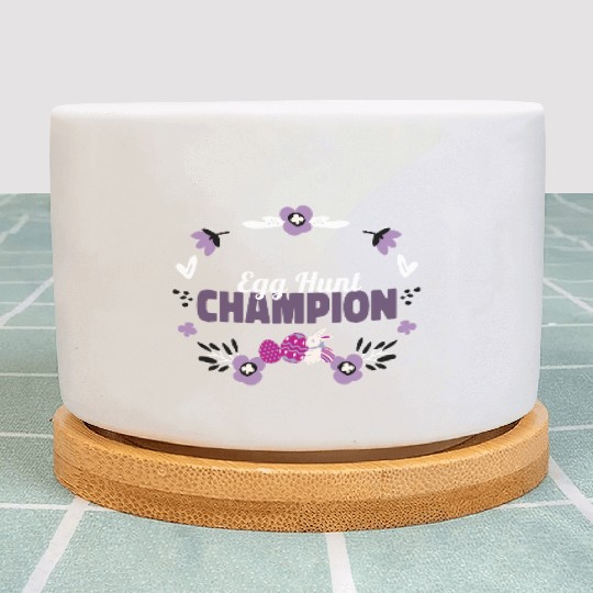 Egg Hunt Champion Easter Plant Pots