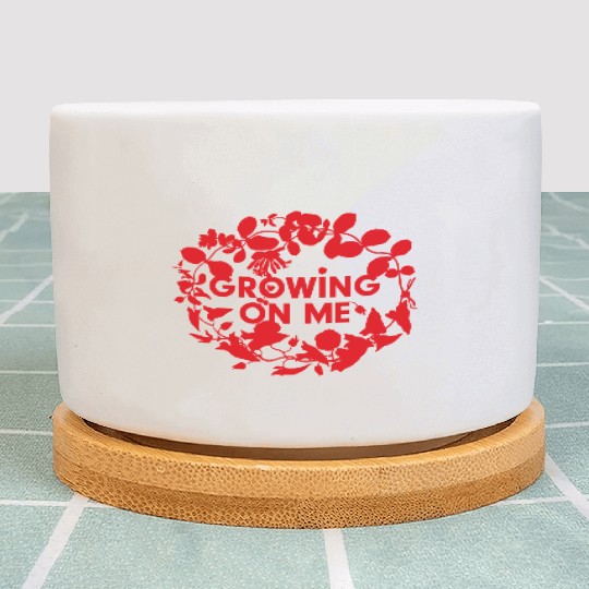 Botanical Growth Statement Design Plant Pots