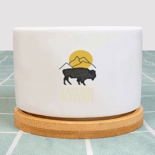 EXPLORE NATURE BUFFALO Plant Pots