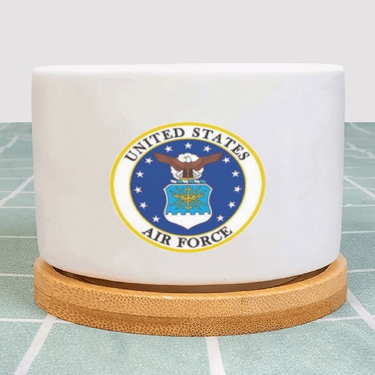 US Air Force 5 Plant Pots