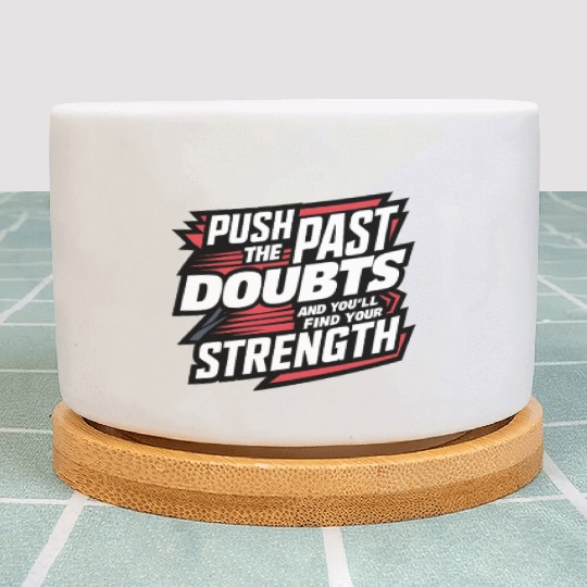 Self Growth Mindset Motivation Inner Strength Plant Pots