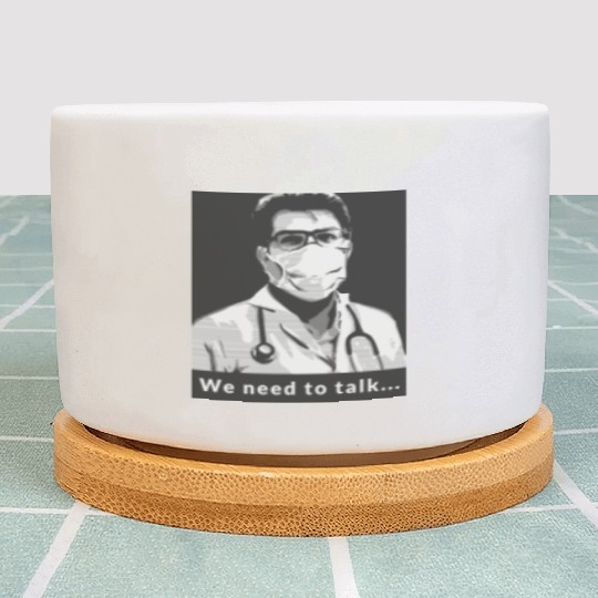 We Need to Talk Doctor Style Plant Pots