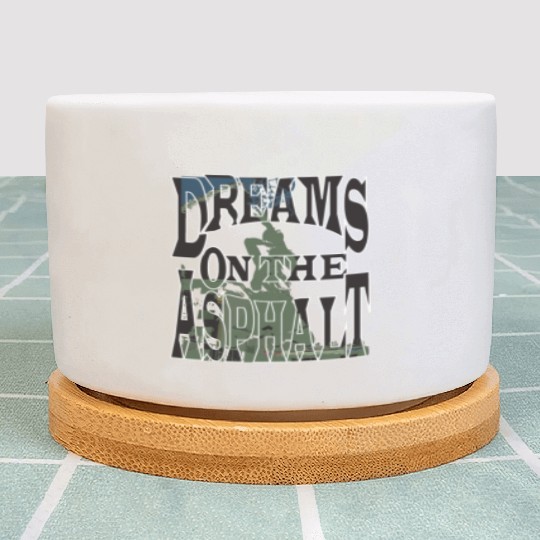 Dream on the Asphalt Plant Pots