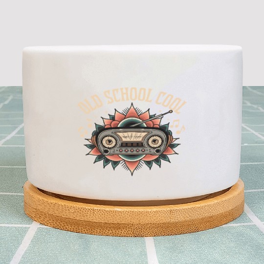 Old School Cool Plant Pots