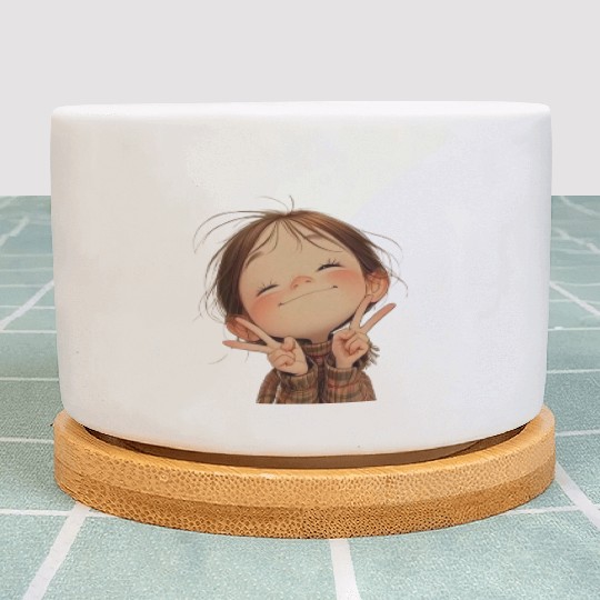 Peaceful Serenity Plant Pots