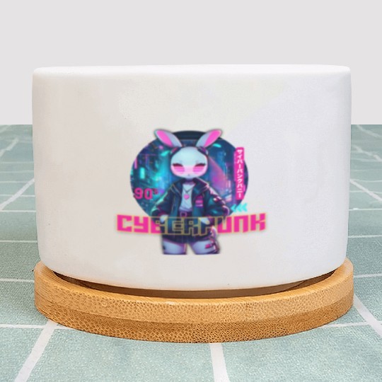 90´Cyberpunk Bunny Plant Pots