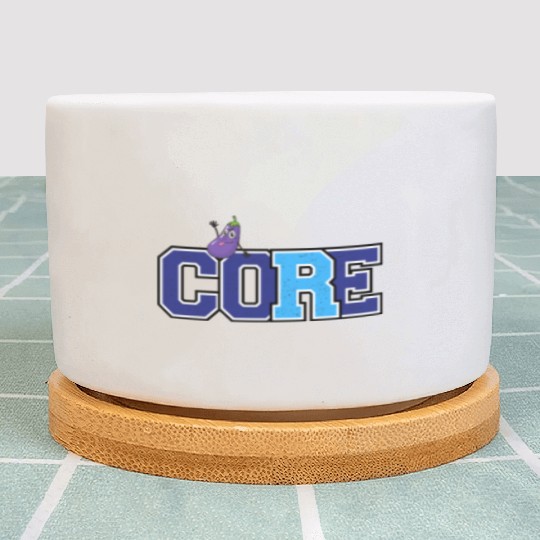 Core and eggplant Plant Pots