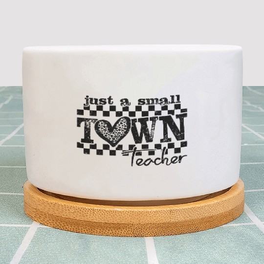 Small Town Teacher Back To School Plant Pots