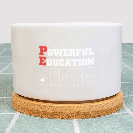 Physical Education Teacher PE Coach Plant Pots