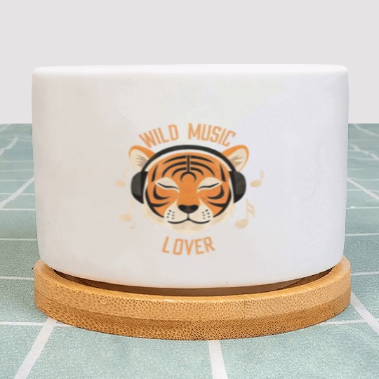 Taz the Tiger DJ Plant Pots