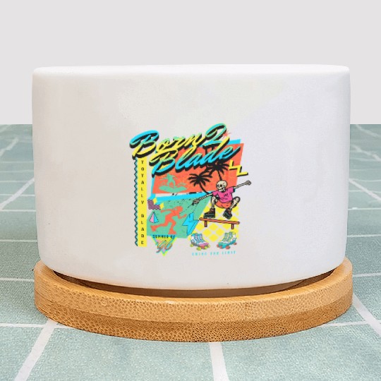 Born 2 Blade 90s Nostalgia Design Plant Pots