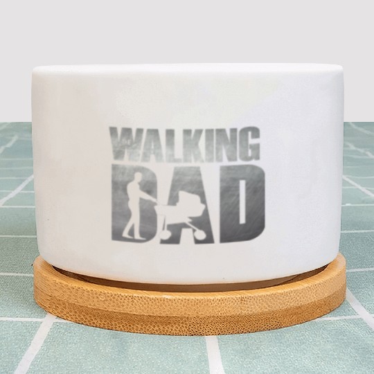 The Walking Dad – Funny Gift for Hardwork Dads Plant Pots