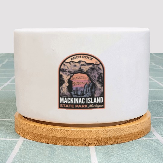 Mackinac Island Plant Pots