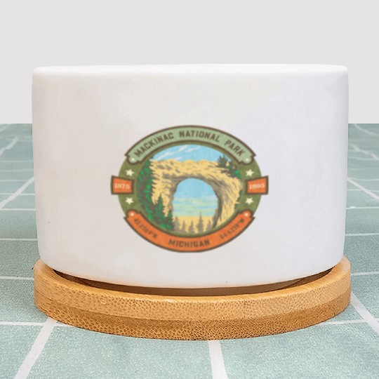 Mackinac Island Plant Pots